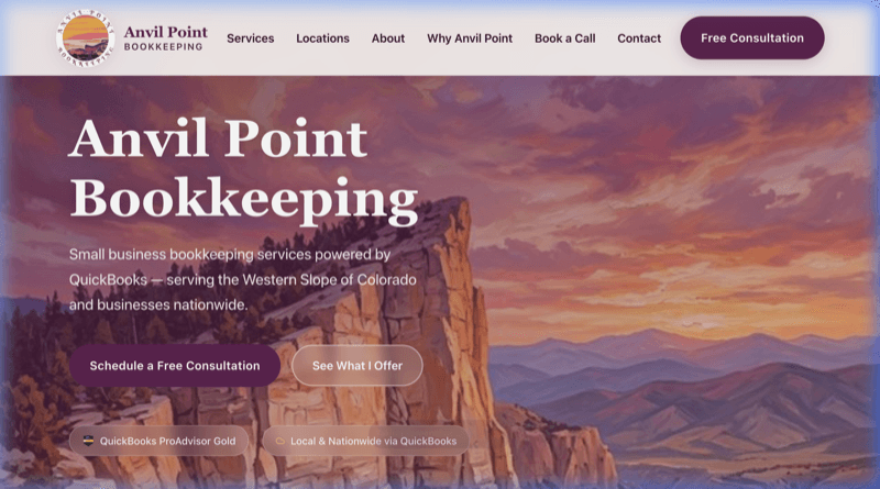 Anvil Point Bookkeeping